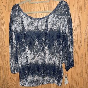 Mudd Dolman Printed Top Size XXL New